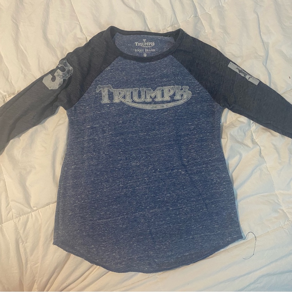 Lucky Brand/Triumph Vintage Look 3/4 Sleeve Super Soft Tee